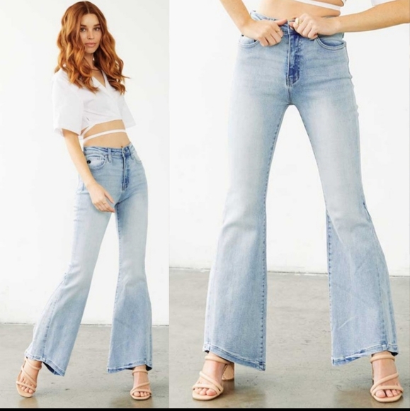 27197 KANCAN Flare Jeans - Picture 2 of 6